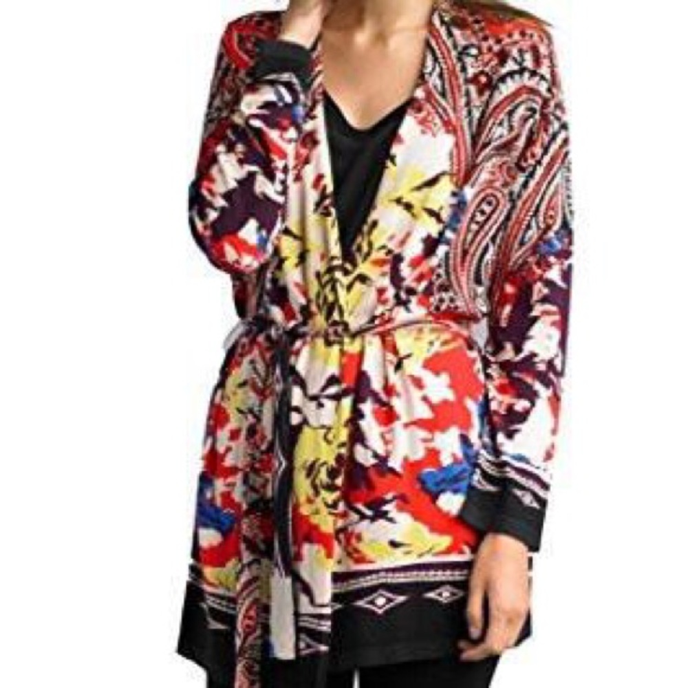 NWT Focus 2000 - Wrap Sweater - LG